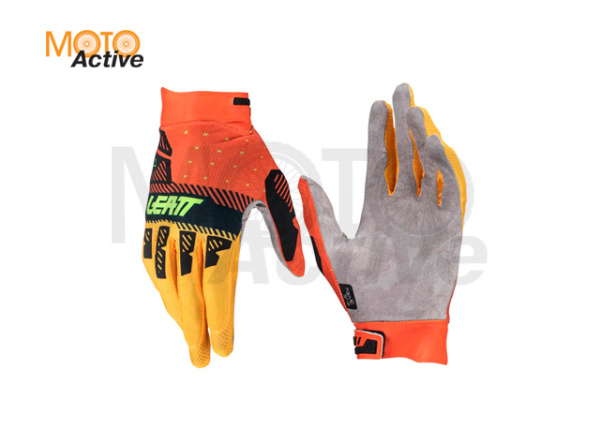 Перчатки кросс Leatt 2.5 X-Flow Citrus v24